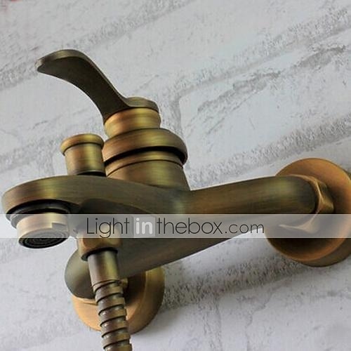robinet de douche, robinet de douche en laiton antique setrainfall poignée unique trois trous système de douche antique valve en céramique mitigeurs de bain douche avec interrupteur d'eau chaude et de 2026 ? $184.99 –P5