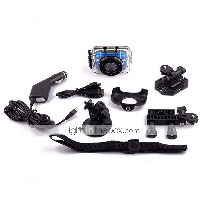 Toimintakamera / Urheilukamera 3MP 2592 x 1944 Vedenkestävä / Mukava / All-in-one 4X 1,5 CMOS 32 GB H.264Vuorikiipeily / Universaali / 2026 - $46.99 –P20