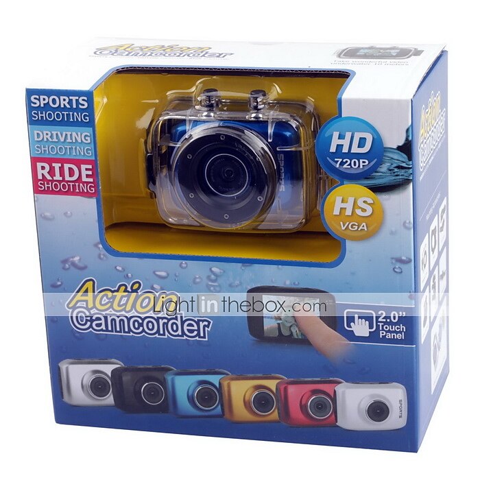 Toimintakamera / Urheilukamera 3MP 2592 x 1944 Vedenkestävä / Mukava / All-in-one 4X 1,5 CMOS 32 GB H.264Vuorikiipeily / Universaali / 2026 - $46.99 –P12