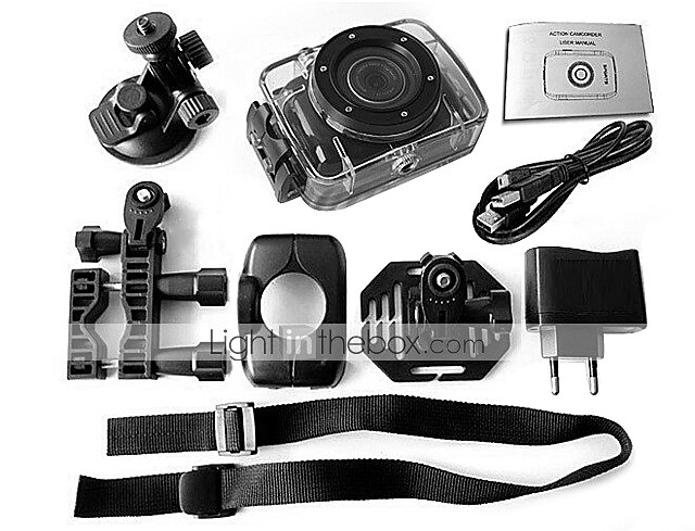 Toimintakamera / Urheilukamera 3MP 2592 x 1944 Vedenkestävä / Mukava / All-in-one 4X 1,5 CMOS 32 GB H.264Vuorikiipeily / Universaali / 2026 - $46.99 –P9