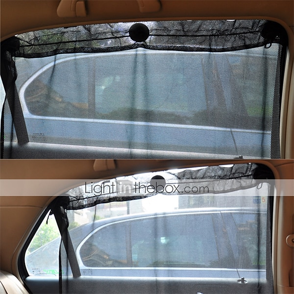 Auto Sonnenschutz Vorhang Saugnapf UV-Schutz Seitenfenstervorhang
