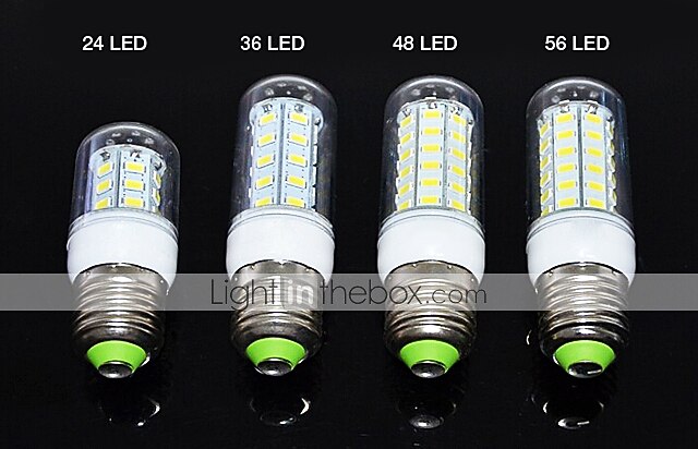 5 Вт e14 e27 g9 светодиодная лампочка кукурузы bi pin 56led 5730smd теплый холодный белый 50 Вт галогенный эквивалентный прожектор для люстры энергоэффективный ac220-240v 2025 - $8.49 –P8
