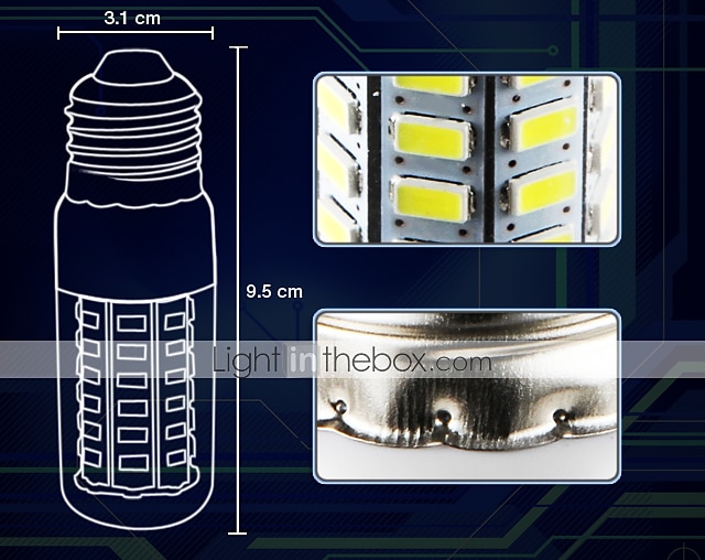 5 Вт e14 e27 g9 светодиодная лампочка кукурузы bi pin 56led 5730smd теплый холодный белый 50 Вт галогенный эквивалентный прожектор для люстры энергоэффективный ac220-240v 2025 - $8.49 –P2