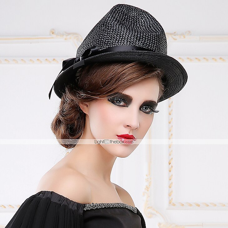 Damen Korbwaren Kopfschmuck-Besondere Anlässe / Freizeit Mützen 1 Stück Head circumference 57cm 2025 - $33.99 –P1