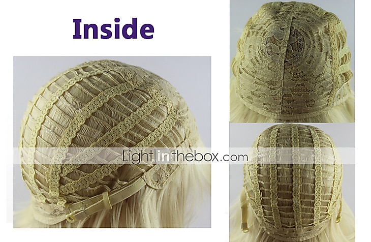 Blonde Wigs for Women Synthetic Wig Curly Curly Asymmetrical Wig Short Blonde Synthetic Hair Ombre Hair Blonde 2026 - $20.99 –P4
