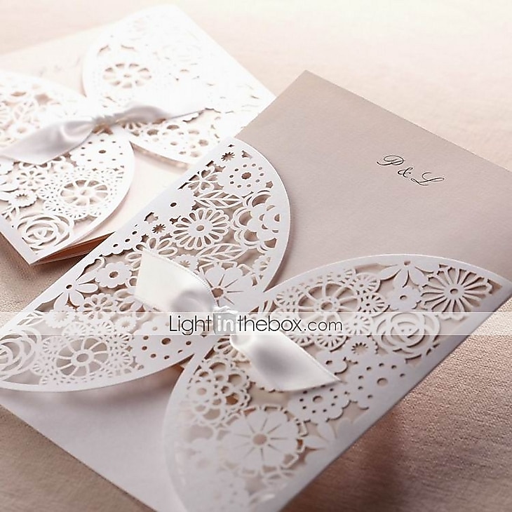 Wikkelen & Verpakking Uitnodigingen van het Huwelijk Uitnodigingskaarten Parel Papier 6 "X 6" (15 * 15Cm)  2026 - $59.99 –P2