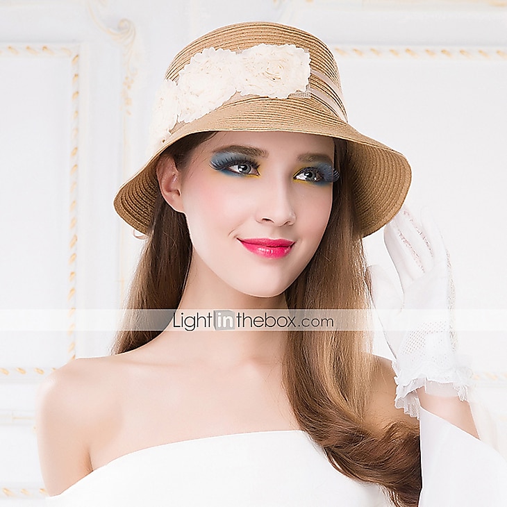 Mujer Cestería Celada-Casual / Al Aire Libre Sombreros 1 Pieza 2025 - $14.99 –P4