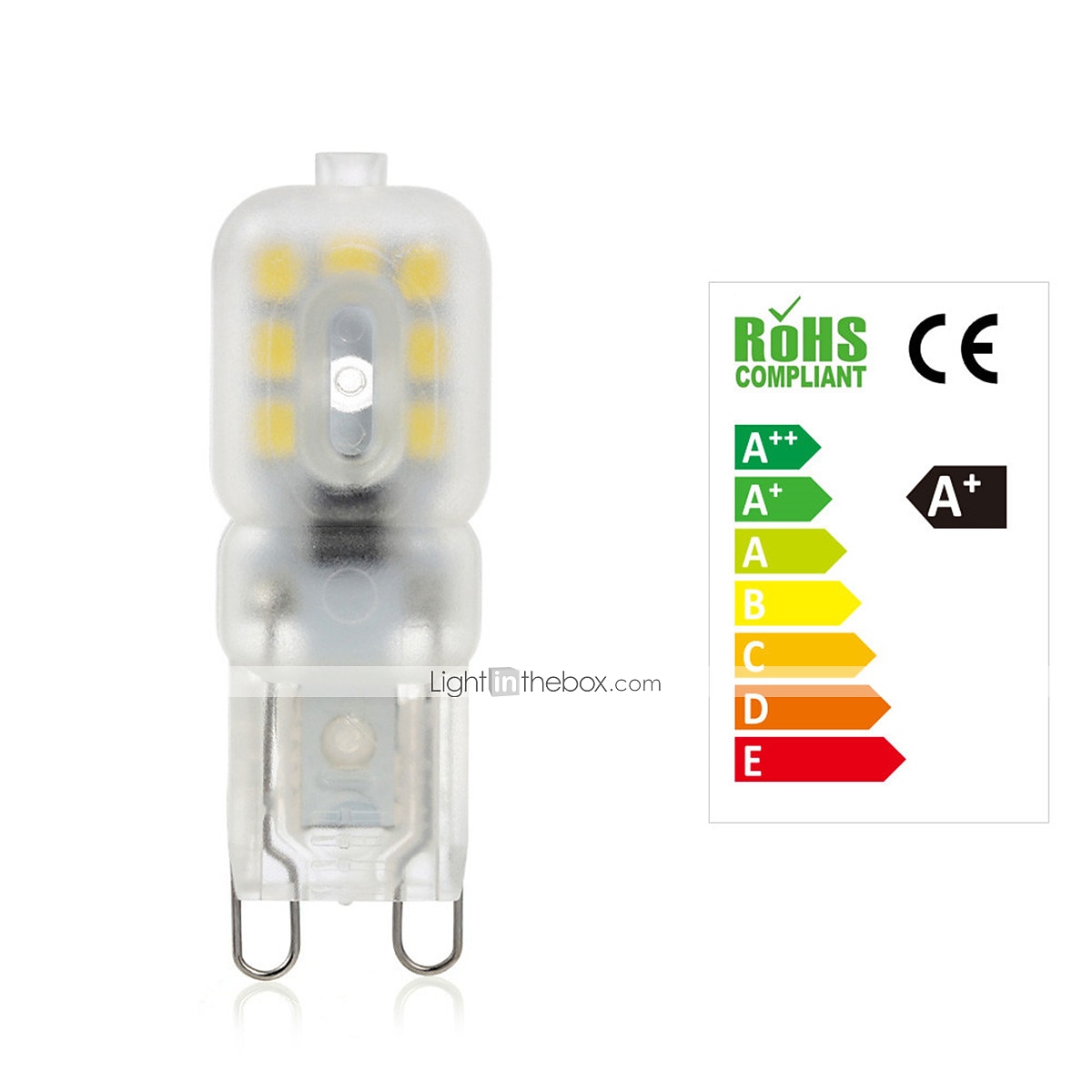 5pcs 2W LED Bi-pin Lights Bulbs 400lm G9 14LED Beads SMD 2835 Bulb Replacement Warm Cold White 360 Degree Beam Angle 220V 2026 - $13.49 –P1