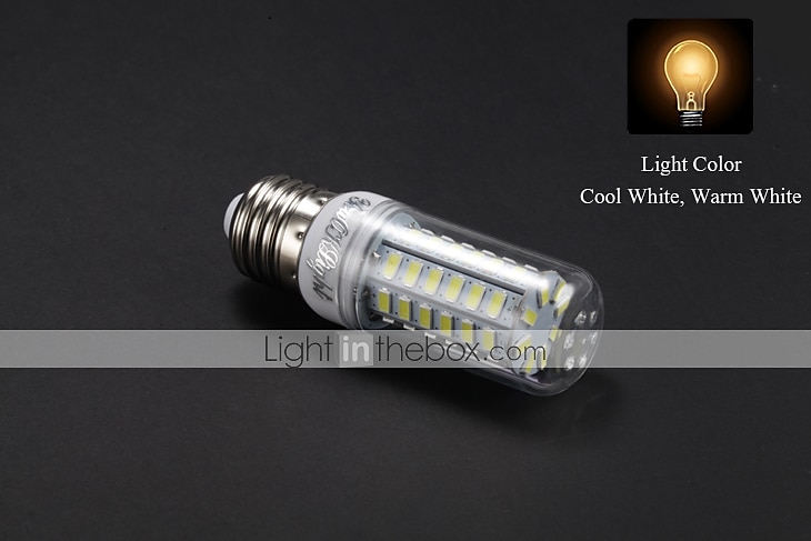 6pcs 3W LED Corn Light Bulb 400lm E14 E26 E27 56LEDs SMD 5730 Decorative Warm White Cold White 120W Incandescent Edison Equivalent 2026 - $29.99 –P6