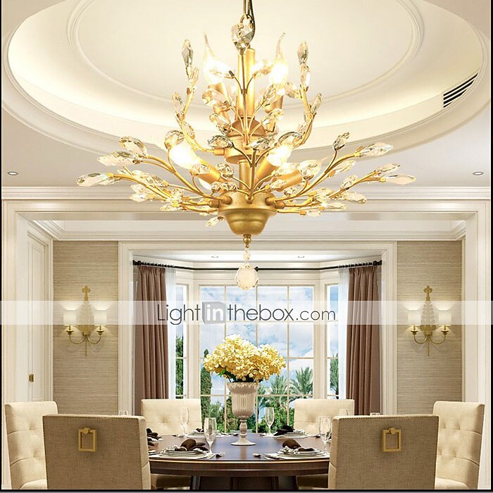 7-الضوء 60 cm نجفات معدن مطلي 110-120V 220-240V 2026 - $359.99 –P3