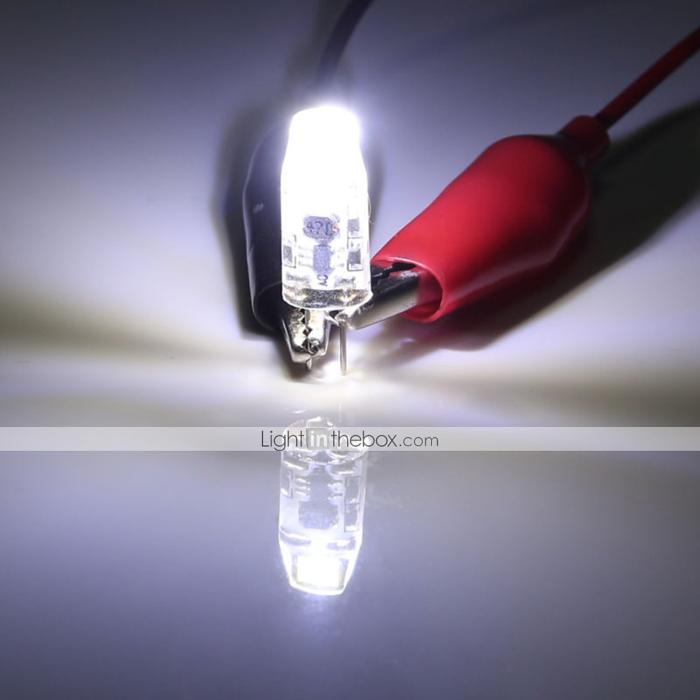 2025年 2W G4 ＬＥＤ２本ピン電球 MR11 1 LEDの COB 装飾用 調光可能 温白色 クールホワイト 100-150lm 3000-6000K DC 12 AC 12V   コレクション – $22.99 –P3