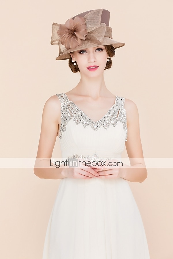 Vintage styl elegantní a luxusní organza klobouky s mašlí  peřím  kožešinou  květinou 1 ks Kentucky  dostihy  dámský den pokrývka hlavy abyste udělali dojem závodní den 2025 - $59.99 –P1