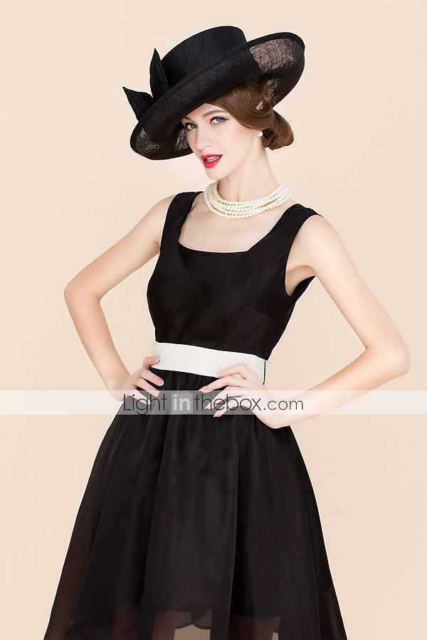 Fascinatorer Hattar Sinamay Bowler  Klok Hatt Bröllop Avslappnad Hästkapplöpning Damens Dag Melbourne Cup Vintage Elegant Med Slips Huvudbonad Huvudbeklädnad klä dig för att imponera Racedag Klänning 2026 - $104.99 –P9