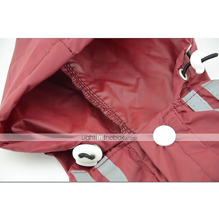 Hund Regnjacka Valpkläder Vattentät Vindtät Vattentät Utomhus Hundkläder for Bulldogg Shiba Inu Mops Chihuahua Small 2025 - $11.49 –P1