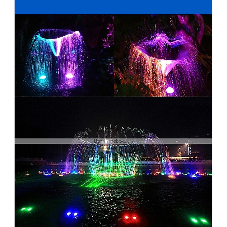 2025年 LED池プールライト水中噴水スポットライトリモコンrgb防水色変更12v風景用LEDビーズ コレクション – $31.99 –P2