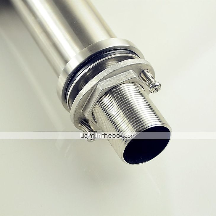 Robinet de cuisine à une poignée, un trou en nickel brossé rétractable/rétractable récipient rotatif en acier inoxydable robinets de cuisine contemporains avec eau froide et chaude de 2025 ? $129.99 –P1