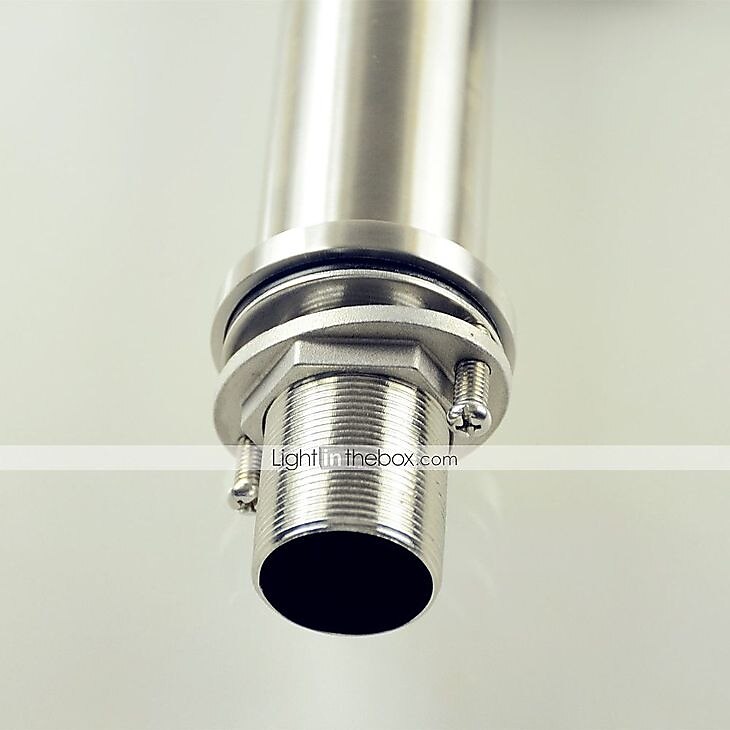 Robinet de cuisine à une poignée, un trou en nickel brossé rétractable/rétractable récipient rotatif en acier inoxydable robinets de cuisine contemporains avec eau froide et chaude de 2025 ? $129.99 –P4
