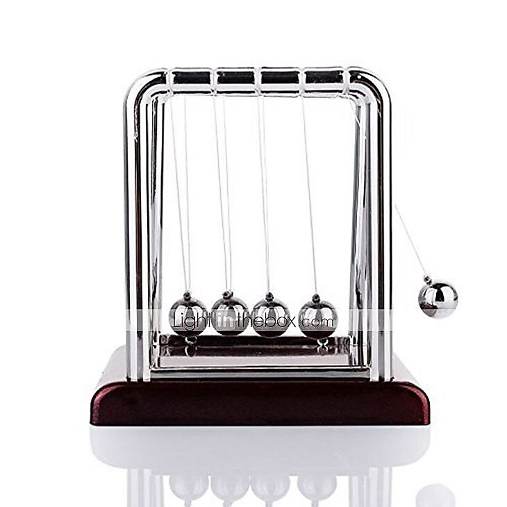 Newtons Cradle Display Model Multi Function Fun Wood Metal Kid S Boys Girls Toy Gift 21 6 99