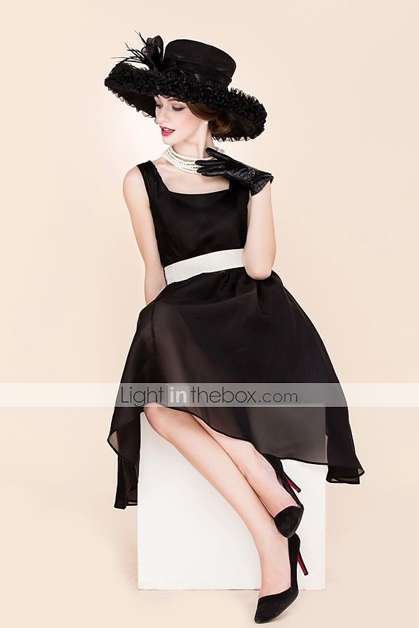 feather organza fascinators hats headpiece classical feminine style de 2026 por $74.99 –P7