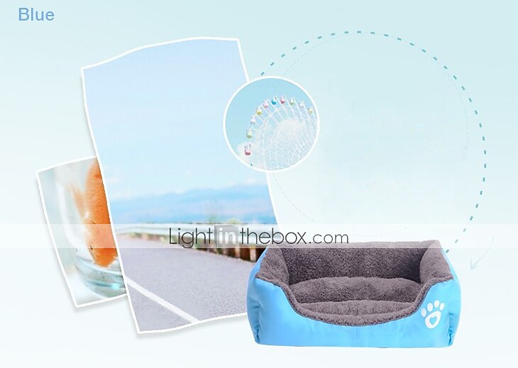 Gato Cachorro Colchão Camas Cama Cobertores Sólido Prova-de-Água Fofo Tecido Algodão para cães e gatos grandes, médios pequenos de 2026 por $68.99 –P9