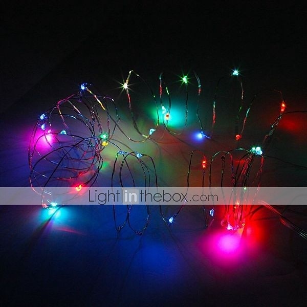 3m αδιάβροχα φωτάκια χορδών, 30 led με μπαταρία νεράιδα φωτάκια για χριστουγεννιάτικα φεστιβάλ &amp; δώρα πρωτοχρονιάς 2025 - $6.99 –P2