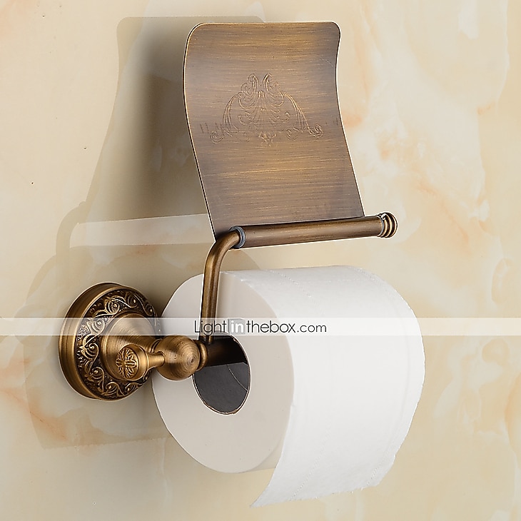 Toilettenpapierhalter Antike Messing 1 Stück - Hotelbad 2025 - $60.99 –P2