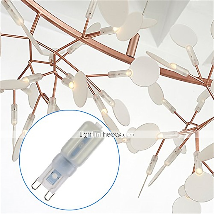 10st 5w led bi-pin lampor glödlampor 500lm g9 22led pärlor smd 2835 dimbar landskap 50w halogenlampa byte varm kall vit 360 graders strålvinkel 220-240v 110-120v 2025 - $34.99 –P1