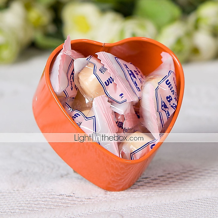 24 Piece/Set Favor Holder-Heart-shaped Metal Favor Boxes Personalized 2025 - $32.99 –P2
