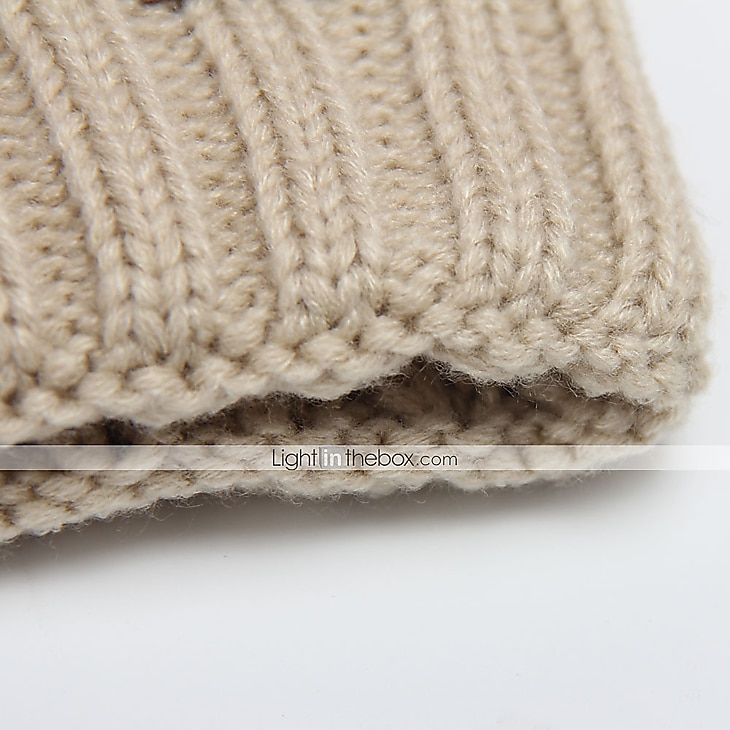 Women's Beanie Slouchy Street Dailywear Casual Pure Color Wine Blue Hat Work Orange Gray Fall Winter 2025 - $12.99 –P1