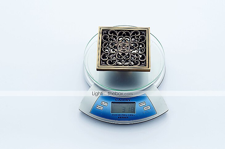 Faucet Accessory,Superior Quality Floor Drain Antique Brass Carving 10*10cm 2025 - $30.99 –P5