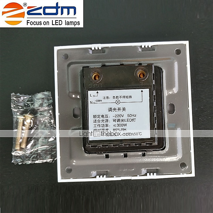 2025年 zdm 300ワットac220ボルト50hzノブledライトとランタンの開閉のための電気調光スイッチ電気  コレクション – $17.49 –P4