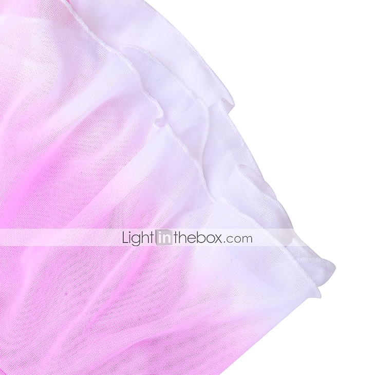Kunstschaatsjurk Dames Voor meisjes Schaatsen Jurken Geel Roze Donker paars Lapwerk Netstof Spandex Hoge Elasticiteit Wedstrijd Kunstschaatskleding Kristal / Bergkristal Stom licht Modieus Lange mouw 2025 - $99.99 –P6