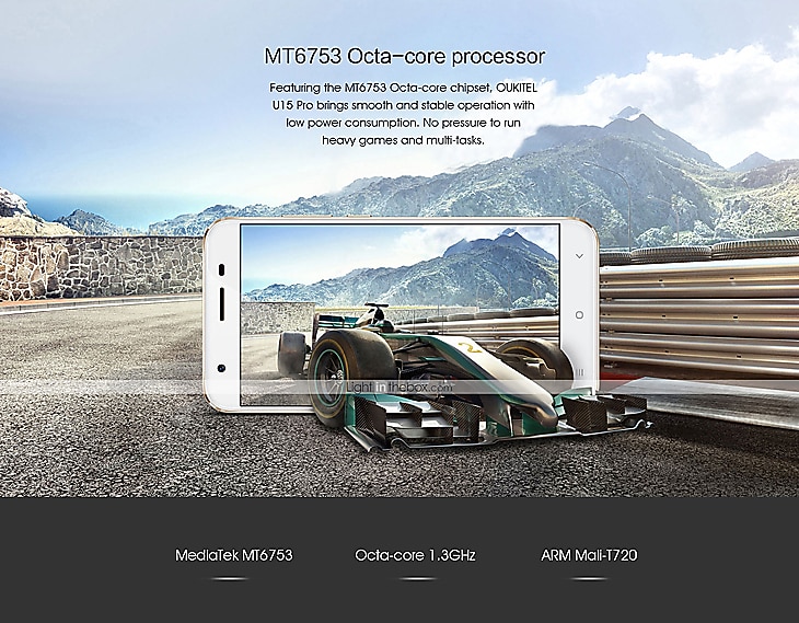 OUKITEL OUKITEL U15 PRO 5.5 inch / 5.1-5.5 inch inch 4G Smartphone (3GB + 32GB 16 mp MediaTek MT6753 3000mAh mAh) / 1280x720 / Octa Core / FDD(B1 2100MHz) / FDD(B3 1800MHz) / FDD(B7  2600MHz) 2025 - $134.99 –P8