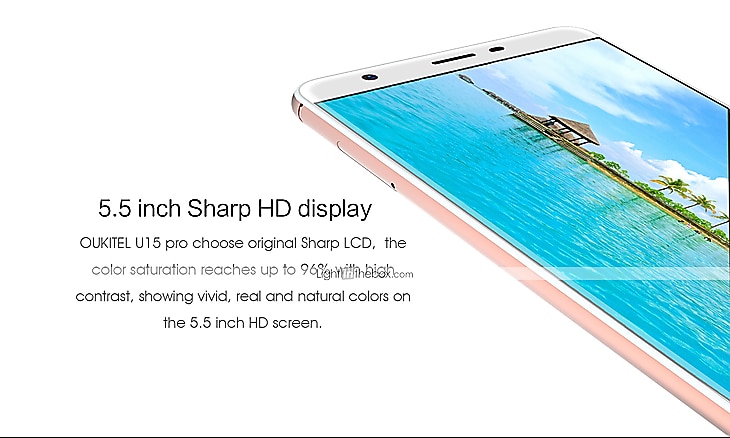 OUKITEL OUKITEL U15 PRO 5.5 inch / 5.1-5.5 inch inch 4G Smartphone (3GB + 32GB 16 mp MediaTek MT6753 3000mAh mAh) / 1280x720 / Octa Core / FDD(B1 2100MHz) / FDD(B3 1800MHz) / FDD(B7  2600MHz) 2025 - $134.99 –P3