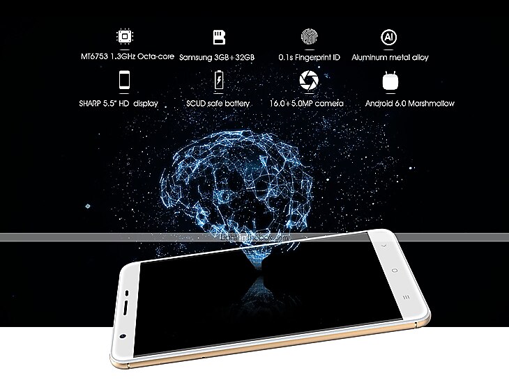 OUKITEL OUKITEL U15 PRO 5.5 inch / 5.1-5.5 inch inch 4G Smartphone (3GB + 32GB 16 mp MediaTek MT6753 3000mAh mAh) / 1280x720 / Octa Core / FDD(B1 2100MHz) / FDD(B3 1800MHz) / FDD(B7  2600MHz) 2025 - $134.99 –P2