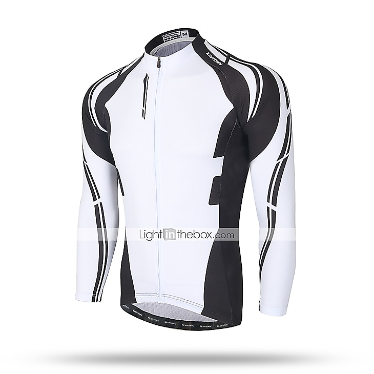 Men's Cycling Jersey with Bib Tights Long Sleeve Mountain Bike MTB Road Bike Cycling Winter Black Yellow Red Bike Pants / Trousers Jersey Bib Tights Thermal Warm Fleece Lining Windproof 3D Pad 2025 - $50.99 –P13