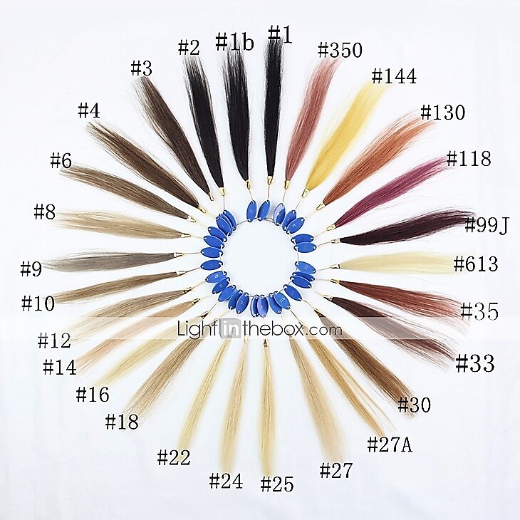 Echt haar 4x13 Sluiting Pruik Bobkapsel Kardashian Recht Pruik 130% Haardichtheid met babyhaar Natuurlijke haarlijn Voor donkere huidskleur Voor Dames Kort Kanten pruiken van echt mensenhaar 2025 - $4.99 –P9