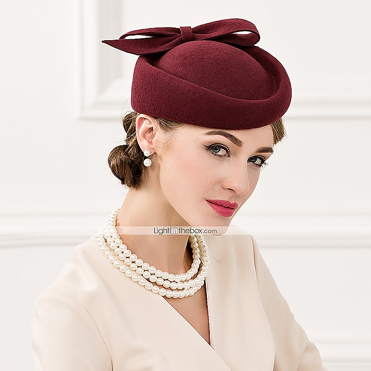 Palarie Lână Net Nuntă Kentucky Derby Cursă de cai Ziua Doamnelor Cupa Melbourne Elegant Epocă klasické Cu Funde Net Diadema Articole Pentru Cap 2025 - $39.99 –P6