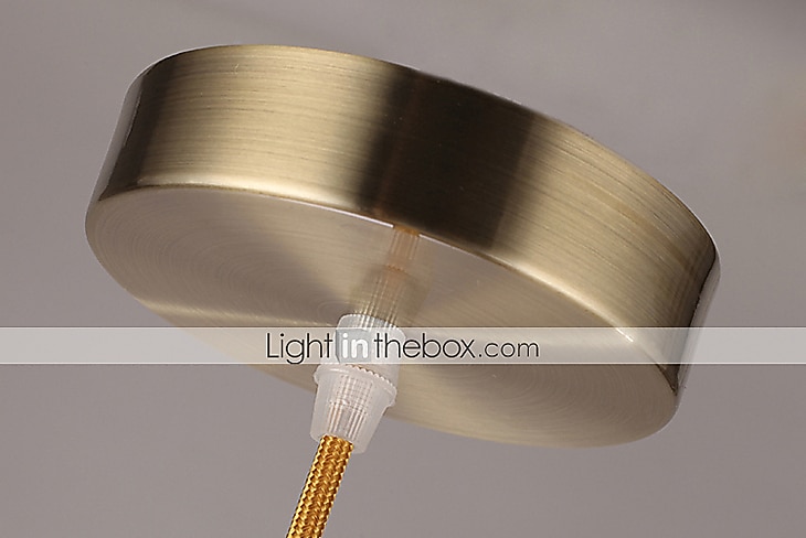 20 cm Mini stílus Függőlámpák Fém Üveg Gömb Galvanizált Modern Kortárs 110-120 V / 220-240 V 2026 - $107.99 –P8