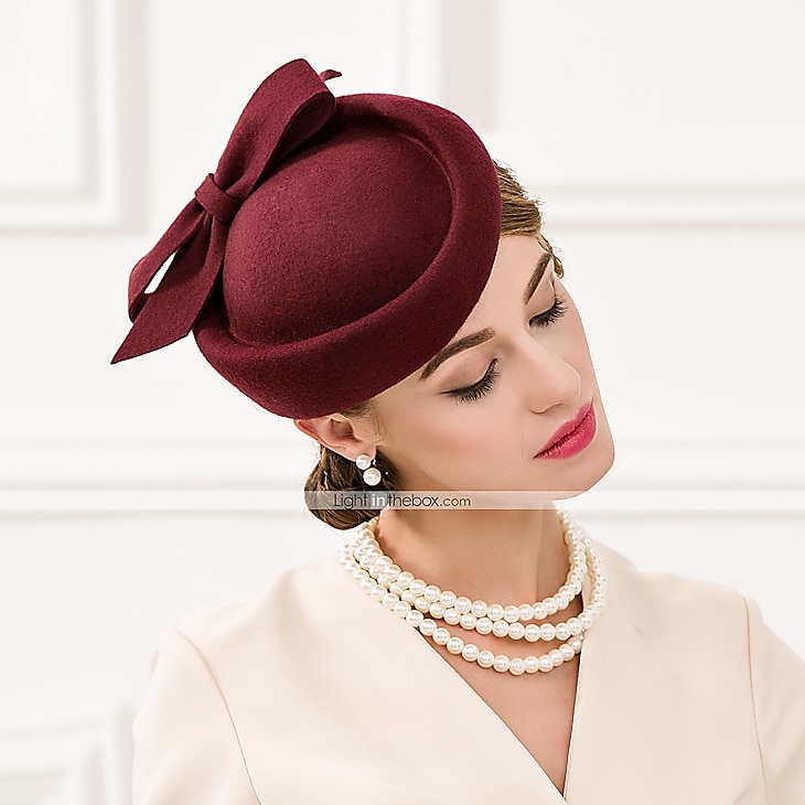 Palarie Lână Net Nuntă Kentucky Derby Cursă de cai Ziua Doamnelor Cupa Melbourne Elegant Epocă klasické Cu Funde Net Diadema Articole Pentru Cap 2025 - $39.99 –P5