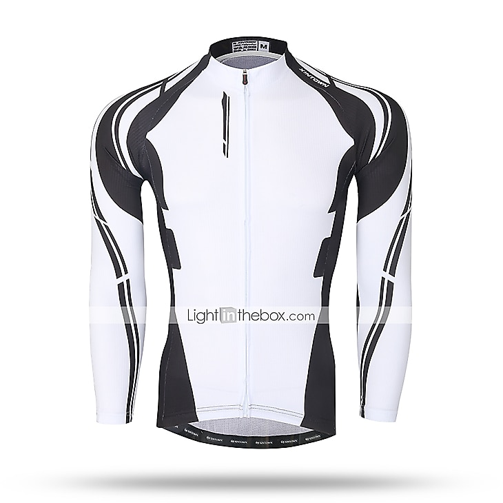 Men's Cycling Jersey with Bib Tights Long Sleeve Mountain Bike MTB Road Bike Cycling Winter Black Yellow Red Bike Pants / Trousers Jersey Bib Tights Thermal Warm Fleece Lining Windproof 3D Pad 2025 - $50.99 –P1