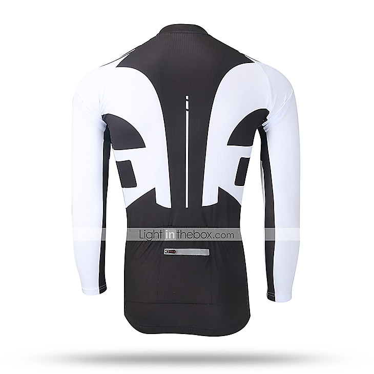 Men's Cycling Jersey with Bib Tights Long Sleeve Mountain Bike MTB Road Bike Cycling Winter Black Yellow Red Bike Pants / Trousers Jersey Bib Tights Thermal Warm Fleece Lining Windproof 3D Pad 2025 - $50.99 –P12