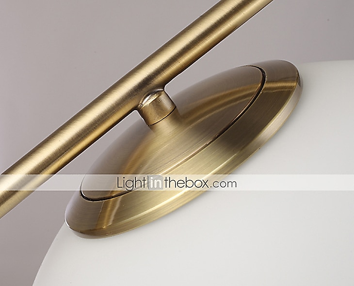 20 cm Mini stílus Függőlámpák Fém Üveg Gömb Galvanizált Modern Kortárs 110-120 V / 220-240 V 2026 - $107.99 –P9