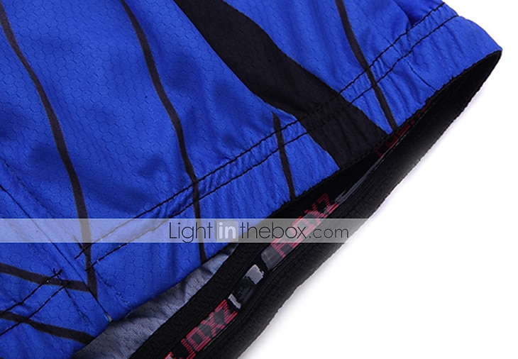 Herr Cykeltröja med shorts Kortärmad Bergscykling Vägcykling Sommar Mörkgrå Gul Rubinrött Lappverk Mönstrad Rolig Cykel 3D Tablett Snabb tork UV-Resistent Dragkedja fram Bakficka sporter Kläder 2026 - $50.99 –P16