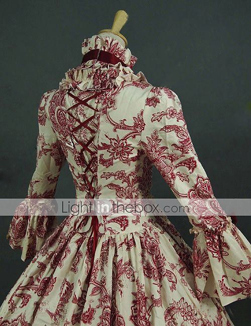 Rokoko Viktorianisch Cocktailkleid Lange Länge Kleid Partykostüm Maskerade Übergröße Normal Gedicht Übergrössen Ballkleid Kostüm Damen königlich Party Abschlussball Karneval von Venedig Kleid 2026 - $138.99 –P5