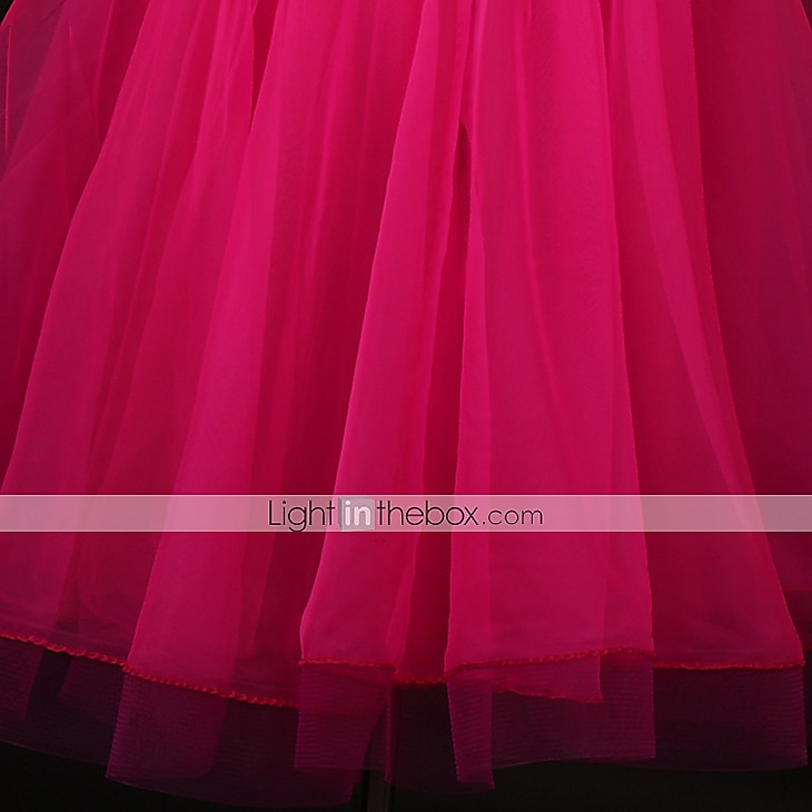 Ballroom Dance Dress Appliques Crystals / Rhinestones Women's Performance Long Sleeve Chinlon Organza 2025 - $157.99 –P7
