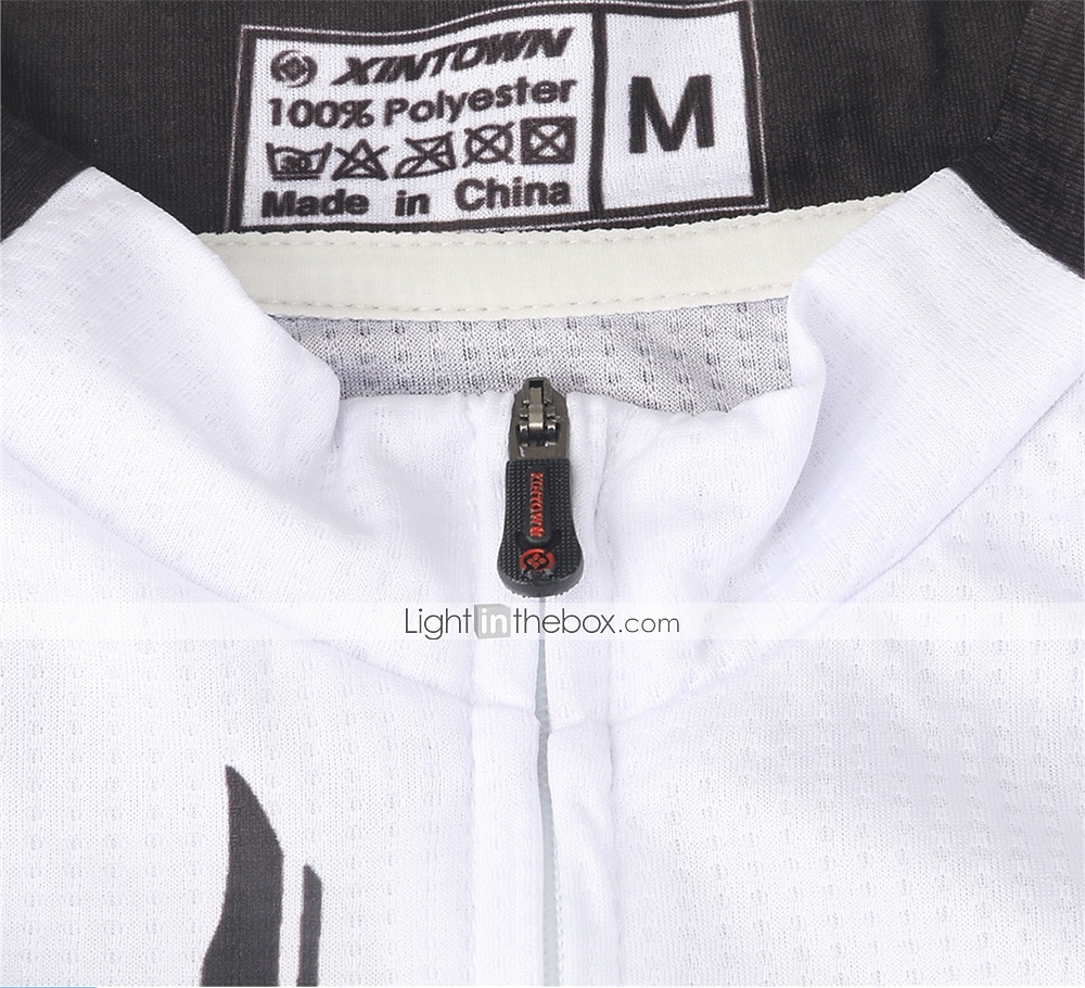 Per uomo Maglia da ciclismo con pantaloncini Manica Corta Estate Primavera Autunno Bianco / Nero Nero / Rosso Nero / giallo A Motivi Bicicletta Pantaloncini Protezione solare Asciugatura Rapida del 2026 a $41.99 –P16
