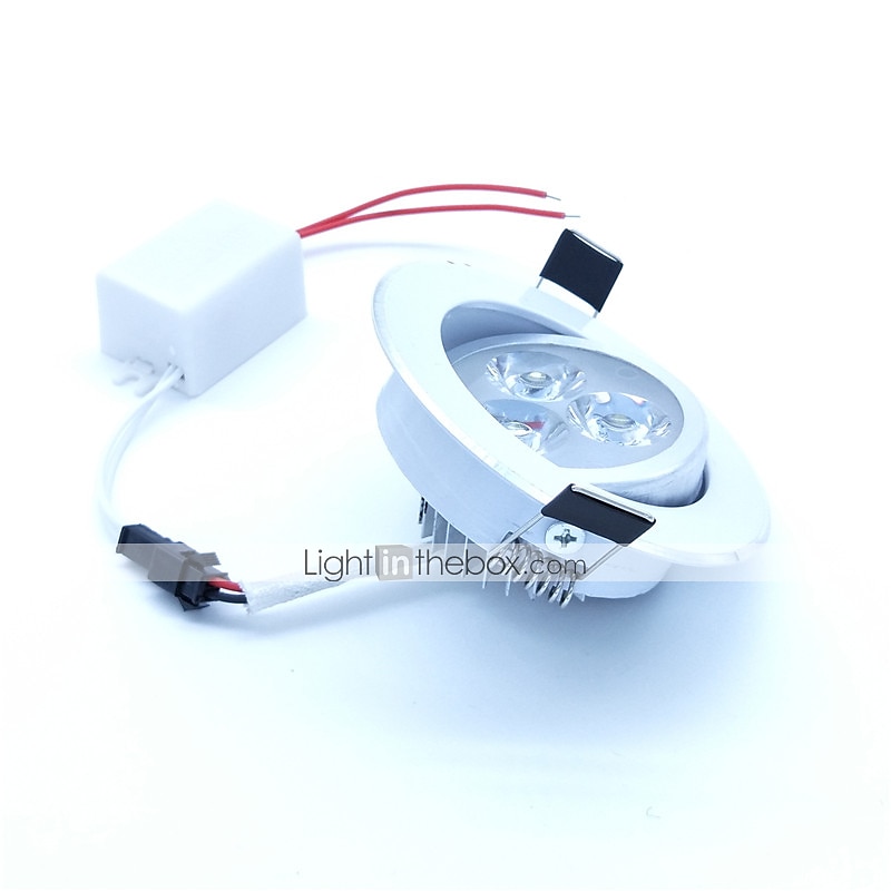 5 יחידות 3 W 300 lm 3 LED חרוזים קל להרכבה שקוע מנורות לד למטה לבן חם לבן קר 220-240 V בית\משרד חדר ילדים מטבח / חמישה חלקים / RoHs / CE 2025 - $26.99 –P1