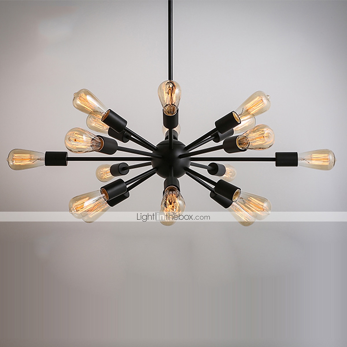 12/18/20 têtes designers lustre en métal suspension spoutnik finitions peintes traditionnel / classique 110-120v / 220-240v de 2026 ? $129.99 –P1