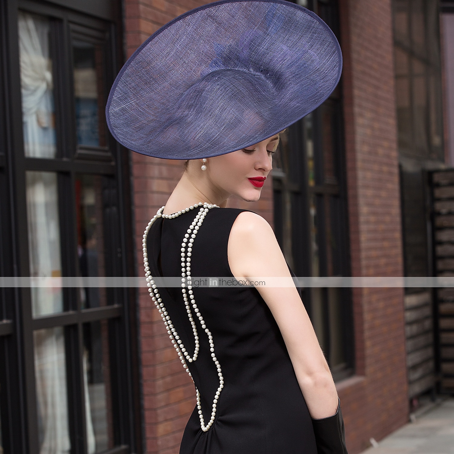 Fascinators Hats Flax Top Hat Sinamay Hat Wedding Casual Melbourne Cup Elegant Romantic British With Flower Headpiece Headwear 2024 - $145.99 –P3